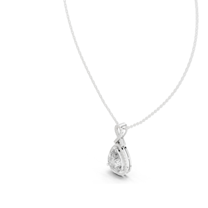 Collier pendentif en diamant CVD EF VVS-VS créé en laboratoire, diamants taille poire 4,184 CT, 18 carats, 14 carats, or rose, or jaune, or blanc, pour femme, fiançailles - Product Image 6