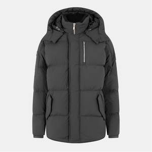 Veste longue style bomber matelassée 2025, nouveau style britannique, automne-hiver, manteau pour homme, motif entièrement chaud - Product Image 1