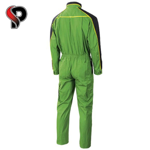 Algodón de alta calidad Transpirable Reflectante Protector Visibilidad nocturna Overol Administración de carreteras Ropa DE TRABAJO Trajes ignífugos - Product Image 2