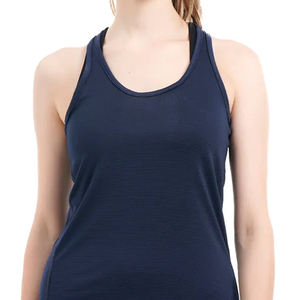Precio al por mayor, ropa de verano, camiseta sin mangas, Camiseta deportiva holgada de secado rápido, camiseta sin mangas para entrenamiento y Fitness para mujer - Product Image 5