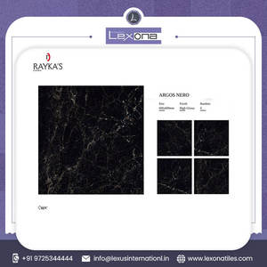 Mejor diseño 600*600mm estilo moderno azulejo de piso de porcelana brillante para interiores de hoteles 5mm de espesor - Product Image 2
