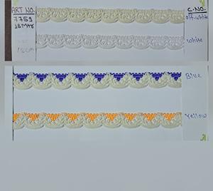 Cordones de hilo de algodón de la mejor calidad, superventas, decoraciones de moda de alta gama para proyectos de bricolaje, encaje de encaje para prendas de algodón - Product Image 4