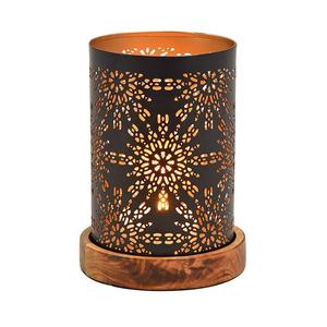 Bougeoir suspendu en métal de qualité supérieure personnalisé fait à la main couleur noire finie pour l'événement de fête de mariage - Product Image 5