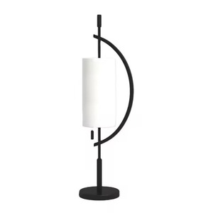 Lampe de table en métal artistique de luxe pour la décoration de la maison éclairage de chevet moderne pièce d'accent en fer contemporaine - Product Image 6