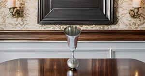 100% tasse de gobelet à vin en laiton pur Design moderne verre à l'ancienne cadeau parfait pour les mules de moscou et autres amateurs de vin - Product Image 3