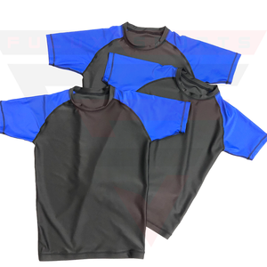 Camiseta de compresión con impresión por sublimación, protector de sarpullido mma personalizado de alta calidad - Product Image 3