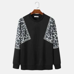 2025 nuevo servicio OEM de alta calidad personalizado impreso bordado cuello redondo sudaderas diseño único invierno básico algodón sudaderas con capucha hombres - Product Image 1