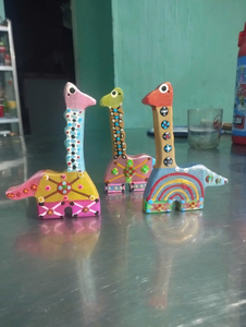 Animal de pez de madera sin pintar/pintado para manualidades, decoración hecha a mano, dibujo DIY para niños, decoración segura, hogar, boda - Product Image 4