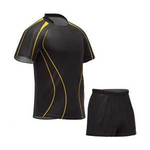 เครื่องแบบทีมรักบี้ระบายอากาศได้แบบคลาสสิกเสื้อเจอร์ซีย์รักบี้ของผู้หญิงหรูหราออกแบบโลโก้ได้ตามต้องการ - Product Image 1