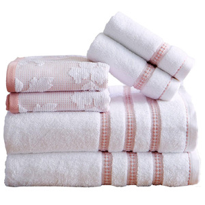 Serviette de bain jacquard 100% coton épaissie personnalisée pour hommes et femmes, séchage rapide - Product Image 4
