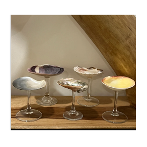Lunettes SeaShell construites avec une incrustation de coquille brillante et une surface en résine idéale pour la présentation sur table ou la boîte cadeau Vietnam - Product Image 6