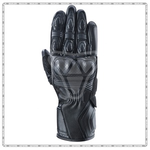 Gants de moto en cuir MAXLER unisexes haute durabilité, confortables, coupe longue, avec couleur et logo personnalisables pour la saison hivernale - Product Image 2
