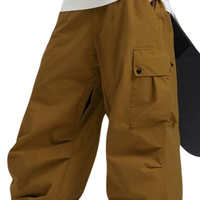 Pantalon de ski personnalisé ample Hip Hop pantalon cargo baggy streetwear d'hiver pour hommes respirant multi-poches vêtements d'extérieur