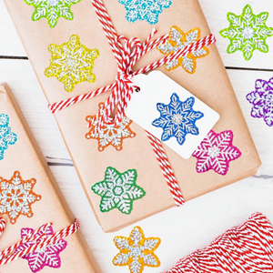 Pegatinas de PVC Ecológicas con Forma de Animales y Copos de Nieve, Decoraciones para Navidad, Año Nuevo, Fiestas, Regalos, Tarjetas de Felicitación - Product Image 3