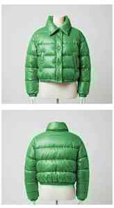 Chaquetas de Mujer Personalizadas, Transpirables, a la Moda, Color Sólido, con Cierre, Abrigo Acolchado de Invierno, Ropa Urbana, Venta al Por Mayor OEM, Novedad 2025 - Product Image 5