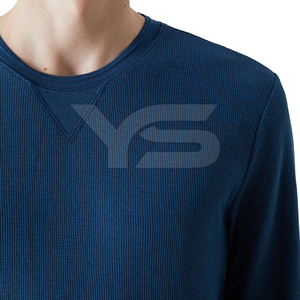 Pull-over décontracté pour hommes 100% coton respirant et anti-rétrécissement prix de gros ODM approvisionnement pour la saison d'hiver - Product Image 3