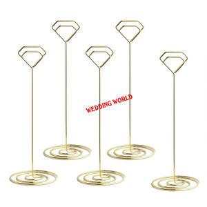 New Decorative Design <b>Card</b> Stand Premium Quality Classic Stylish New Decorative Design <b>Card</b> Holder Office Ware Menu Stand - Product Image 5