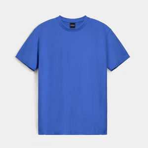 "100% coton hommes T-Shirt été décontracté O cou à manches courtes grande taille solide blanc T-Shirt Top qualité mode Style de base" 2025 - Product Image 1