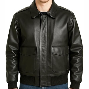 Chaqueta de Cuero Unisex de Moda 2025, Estilo Motociclista, con Bordado Regular, Cierre Frontal, Ecológica, Impermeable, Estilo Urbano - Product Image 4