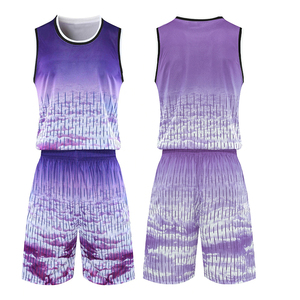 Uniforme de basket-ball pour hommes à manches courtes de haute qualité, dernière mode, léger et confortable, avec un ajustement réglable - Product Image 2