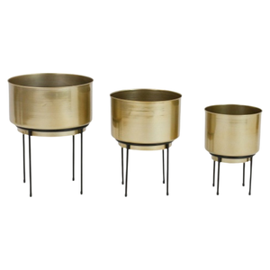 NEW THREE PLANTER <b>POTS</b> WITH <b>TRAY</b> for HOME and GARDEN NEW ARRIVAL in WHOLESALE PRICE CUSTOMIZE SIZE - Product Image 4