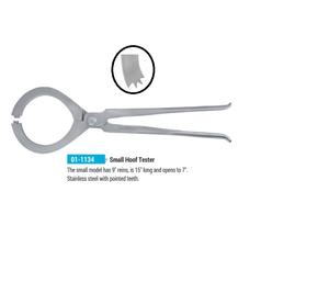 Outils d'instruments vétérinaires en acier inoxydable de haute qualité 19 \ "testeurs de sabots de cheval maréchal-ferrant équin Mahersi certifié CE - Product Image 1