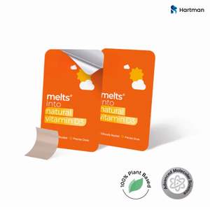 Bandes orales de vitamine D3 avec K2 pour la force osseuse, l'immunité et l'absorption du calcium - Product Image 2