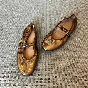 Zapatos planos de lona con punta redonda para mujer, zapatillas informales para mujer, zapatos cómodos para caminar, mocasines transpirables de verano a la moda para mujer - Product Image 3