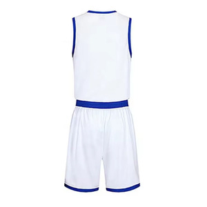 Uniforme de basket-ball entièrement sublimé réversible, maillot personnalisé, taille plus, anti-transpiration, antibactérien, séchage rapide, respirant - Product Image 3