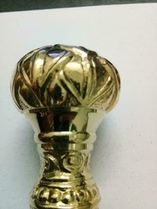 ด้ามจับไม้เท้าทองเหลืองสไตล์วินเทจแบบเรือเดินสมุทร, หัวไม้เท้าโบราณ, จับกระชับมือ, เหมาะสำหรับนักสะสม, ผู้สูงอายุ - Product Image 4