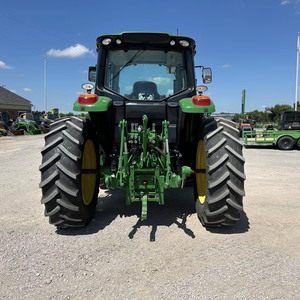 Multifuncional a estrenar 2023 John Deere 6120M Tractor Tractores agrícolas 4WD Tractor de ruedas con componente de motor central Buen precio - Product Image 6