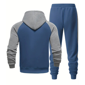 ชุดกีฬาสำหรับผู้ชายชุดออกกำลังกายวิ่งกลางแจ้งชุดวอร์มและแจ็กเก็ตสองชิ้นออกแบบได้ตามต้องการ - Product Image 4