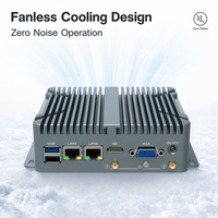 Mini PC industriel robuste pour l'automatisation robotique, ordinateur embarqué pour les projets de contrôle de robots