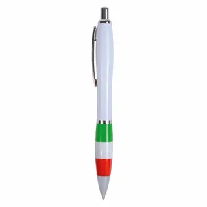 Penna Personalizzata in ABS Gommato con Chiusura a Scatto, Gadget Promozionale - Product Image 2