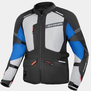 Hombres Alpha Touring/Offroad Cordura 3 Capas Enduro/Aventura Impermeable 4 Estaciones Moto Textil Chaqueta/Chaqueta, CE Protectores - Product Image 1