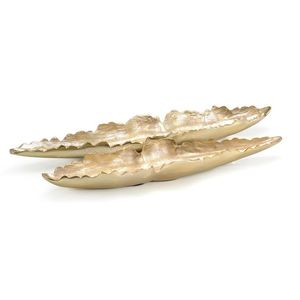 Opulenza Plateau Kavana Willis Plateau Or Titan Éclairage Or Brindille Poignée Différents Métal Artisanat Plateau Décoratif - Product Image 1