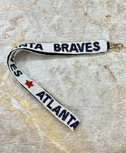 Sangle de sac à main perlée en nickel avec motifs personnalisés pour le jour du match des Geaux Tigers - Product Image 4