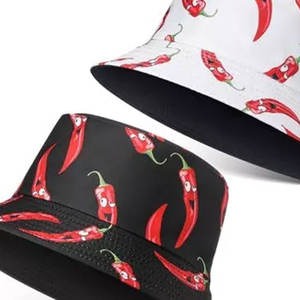 Chapeau Bob Unisexe Réversible en Coton pour Extérieur avec Broderie 3D et Impression Numérique, Couleur Personnalisée, Chapeau Décontracté 4 Saisons pour Pêche et Plage - Product Image 4
