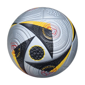 ลูกฟุตบอลหนัง PU ขนาด4ไซส์5ลูกฟุตบอลสำหรับฝึกซ้อมกลางแจ้ง - Product Image 1