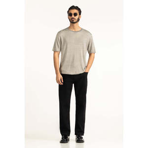 Camiseta Informal Simple y Transpirable de Algodón 100% Ecológico para Hombre, Fabricante OEM ODM, Proveedor, Marca Privada - Product Image 6