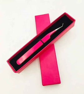 ชุดแหนบปลายเรียบกันแม่เหล็กสแตนเลสเคลือบผงสีแดงแบบมืออาชีพความยาว10มม. รวม45 - Product Image 6