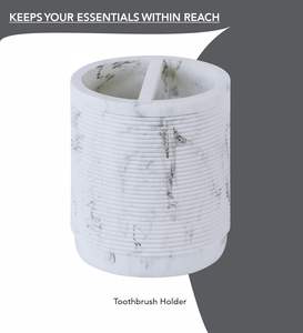 Top Trending White Resin Bathroom Accessories Handcrafted <b>Bath</b> and Soap <b>Set</b> Available in Bulk - Product Image 5