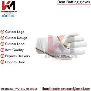 Fabricant de gants de frappeur de baseball OEM Couleurs et conceptions personnalisées Livraison rapide Gants de frappeur OEM en gros - Product Image 3