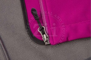 Chaqueta Softshell Extra Grande para Mujer, con Cierre, Cómoda, Ecológica, Estilo Casual, Impermeable, Transpirable, Cortavientos, con Capucha - Product Image 6