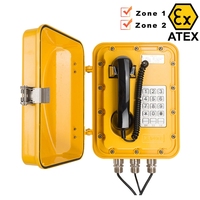 Teléfono a Prueba de Explosiones, Teléfono VoIP SIP Industrial de Alta Resistencia, Intercomunicador de Emergencia para Plantas de Petróleo y Gas, Minería, Marina