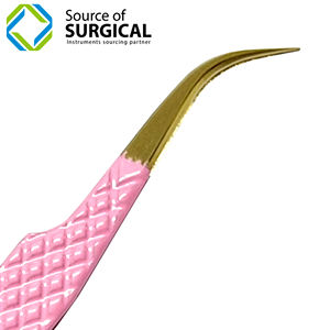 Pince à cils et sourcils à pointe extra fine Styles coudés pour une mise en forme précise - Product Image 4