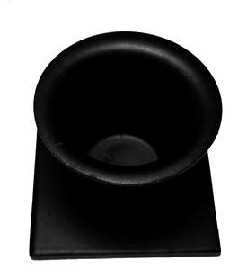 Supports de bougies coniques en fer forgé noir, modèles étoile, rond et carré, et duo de supports de bougies en tuyau de cuivre, parfaits pour les centres de table de mariage, noir - Product Image 3