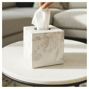 Nueva llegada FALAH TB 67 caja de servilletas para Hotel restaurante mesa de comedor decoración artística madre perla incrustaciones mejor calidad personalizable - Product Image 6