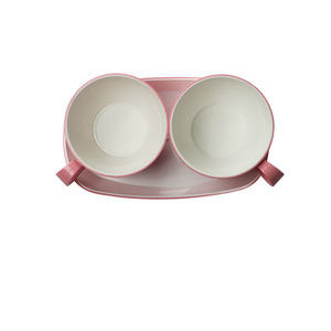 Estilo de lujo 100% grado alimenticio plástico sin BPA ligero irrompible microondas Apto para lavavajillas plato de aperitivos tazas de té platillos - Product Image 2