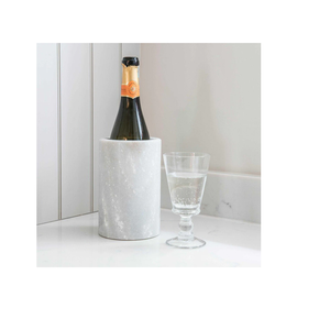 Refroidisseur à vin et champagne en marbre antique pour fêtes et restaurants - Product Image 2